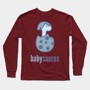 Babysaurus Shirt Family Dinosaur Shirt Set Long Sleeve T-Shirt